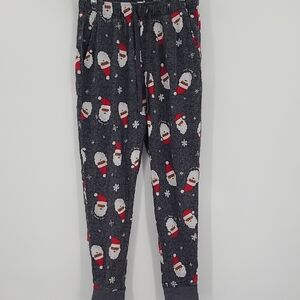 Old Navy Santa Print Pajama Pants